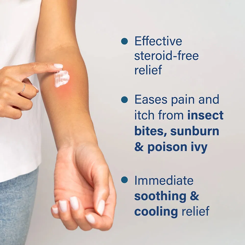 Relief Moisturizing Cream Body Lotion Steroid-Free Treatment for Dry Itchy Skin