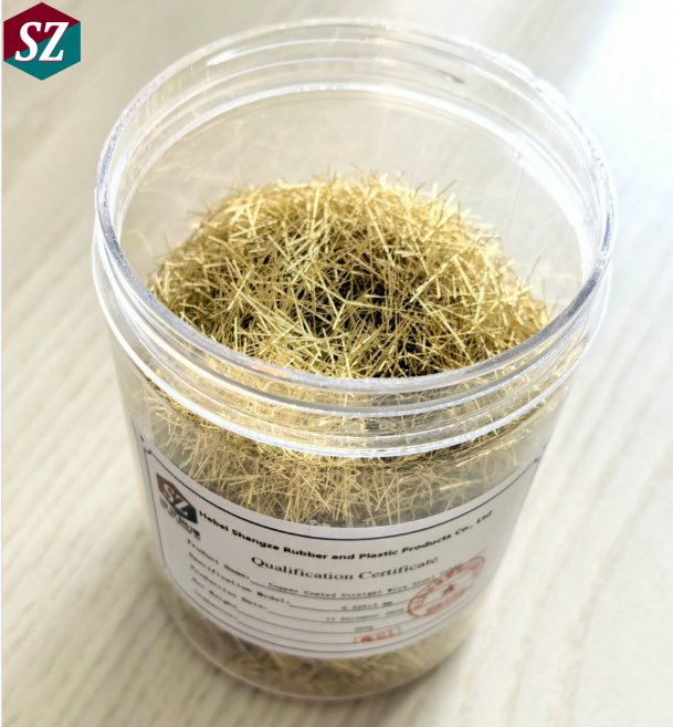 Micro Copper Coated Steel Fiber Glued Steel Fiber Copper Plating Steel Fiber