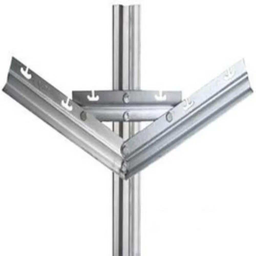 1460mm 1120 mm Galvanized Open Gable Trellis Grape Post