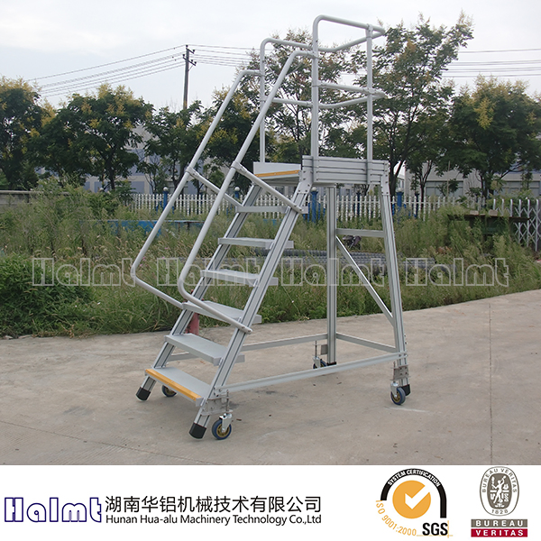 Portable Industrial Step Ladder with Platform