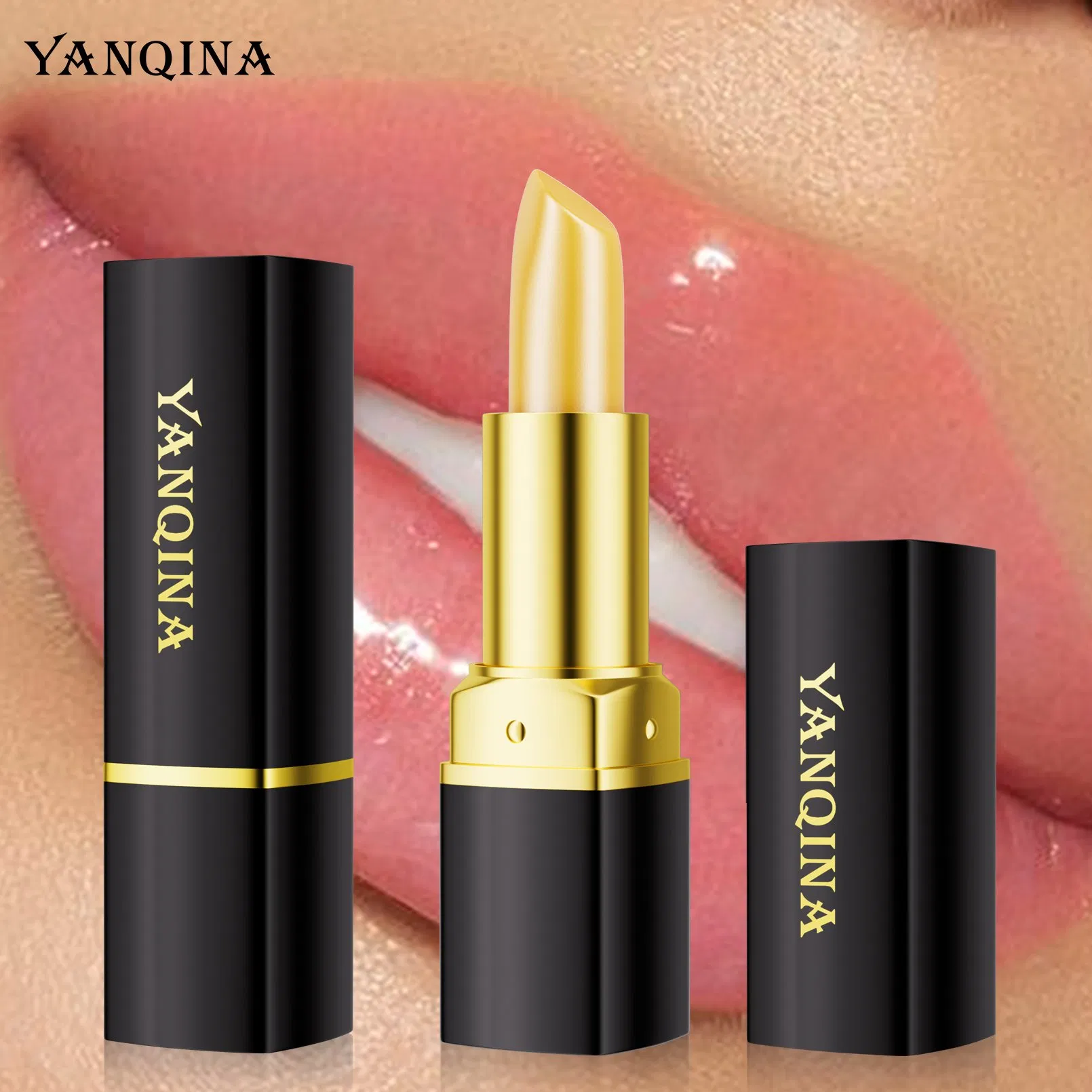 Private Label in Stock Color Change Lip Balm Moisturizing 3 Colors Lipstick Waterproof Long Lasting Lipstick