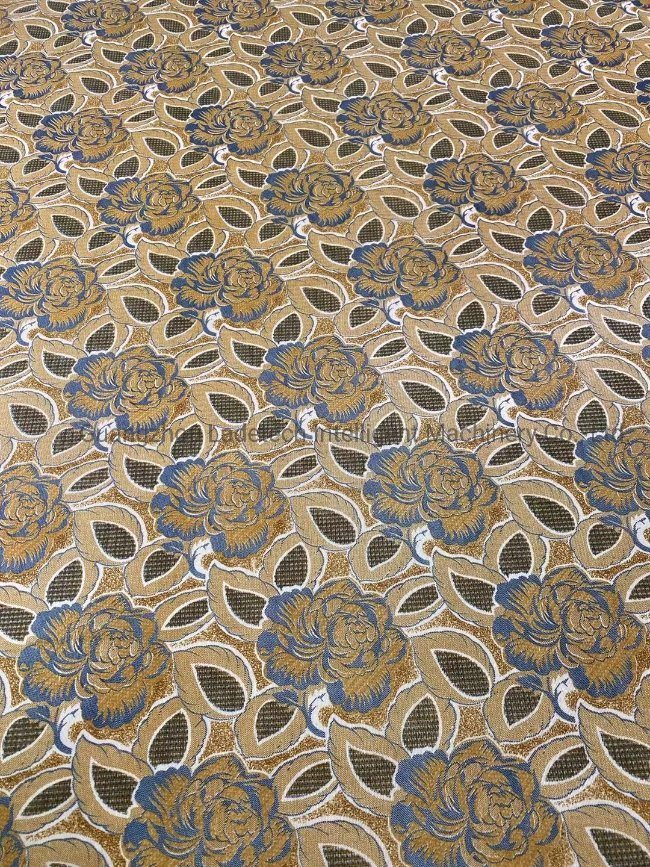 LDT-HXB02 High Quality 60-80 Grams Printed Polyester Tricot Fabric For Mattress And Sofa