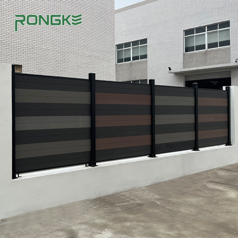 China Highly Cost Effective Wood Plastic Timber Composite WPC Garden Fence