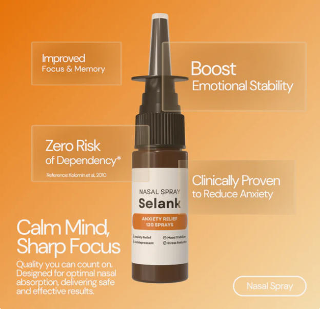 Best Selling Semax Selank Peptide Nasal Spray for Energy Focus