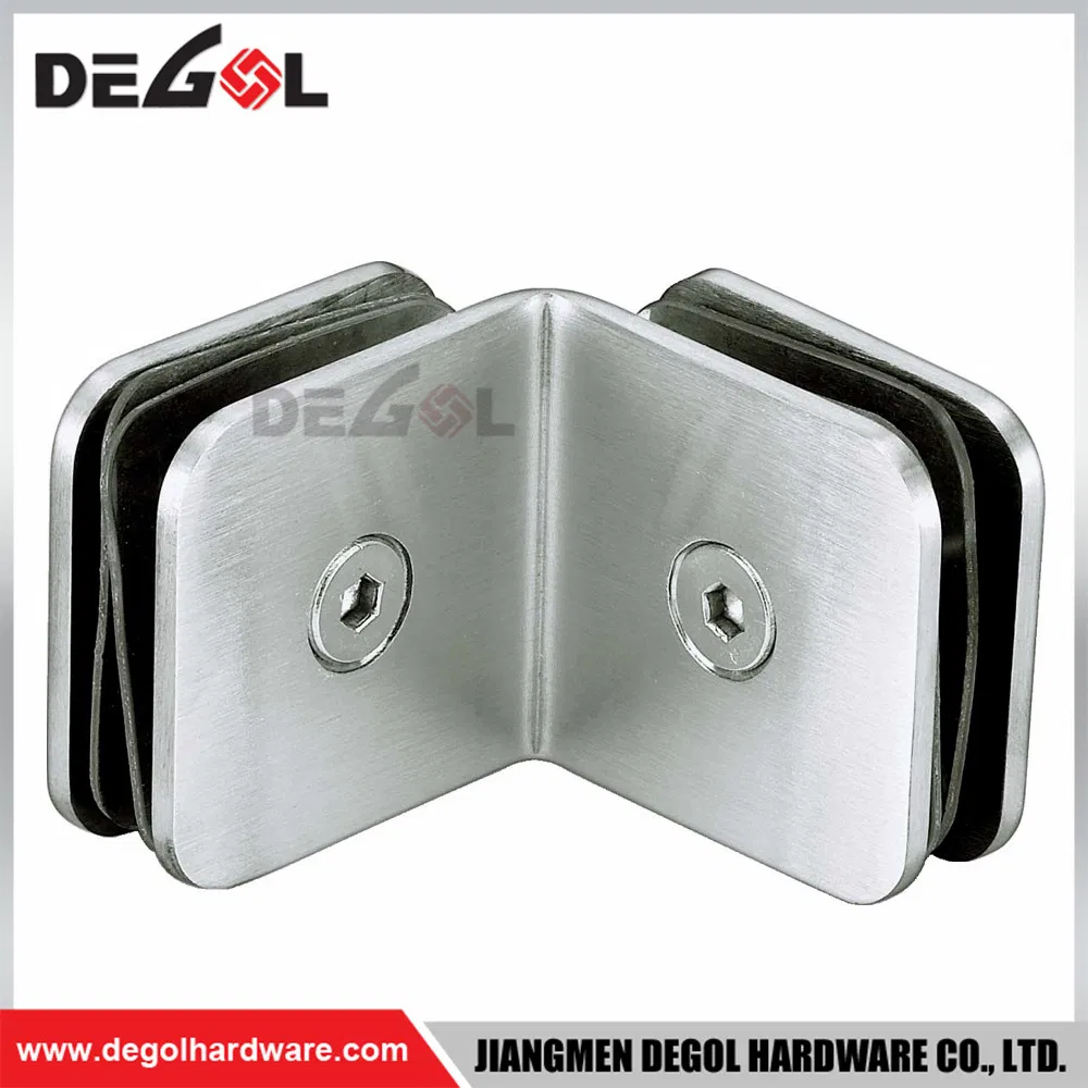 Customized Glass Clip Stainless Steel Glass Clamp Silver Glass Fitting
