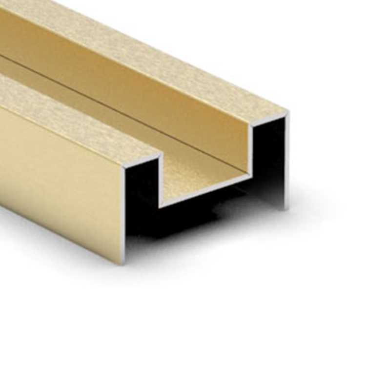 Metal U Shape Profile Stainless Steel Edge Trim for Ceramic Corner Protection Wall Panel Decoration