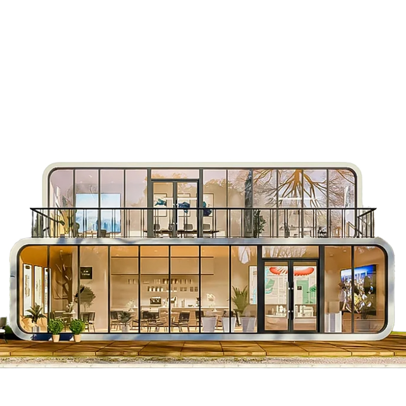 Factory Price Prefabricated Holiday/Modern Prefab/Modular/Single Wide Capsule/Luxury Cabin Houses