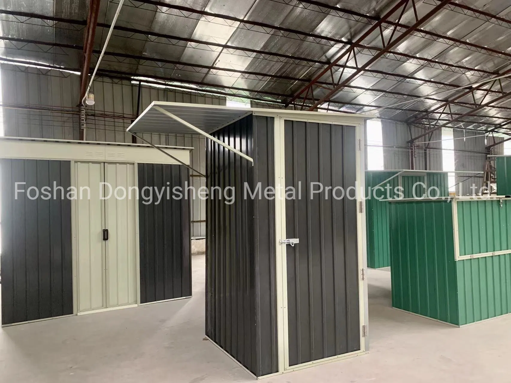 Metal Shed Garden Shed Metal Cabin with Net Ventilation Ks108108203