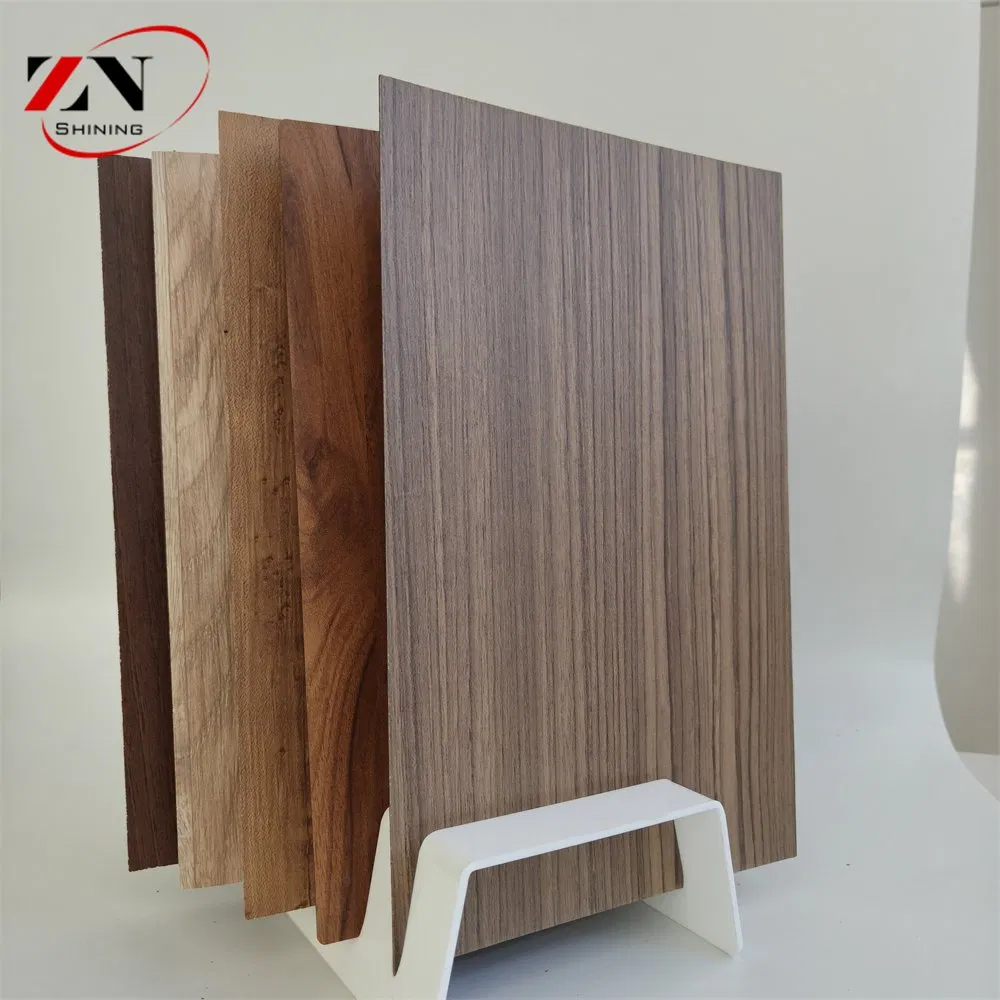 Decorative Furniture HPL Panel for Hotels Kitchens Stone Wood Grain Glossy
