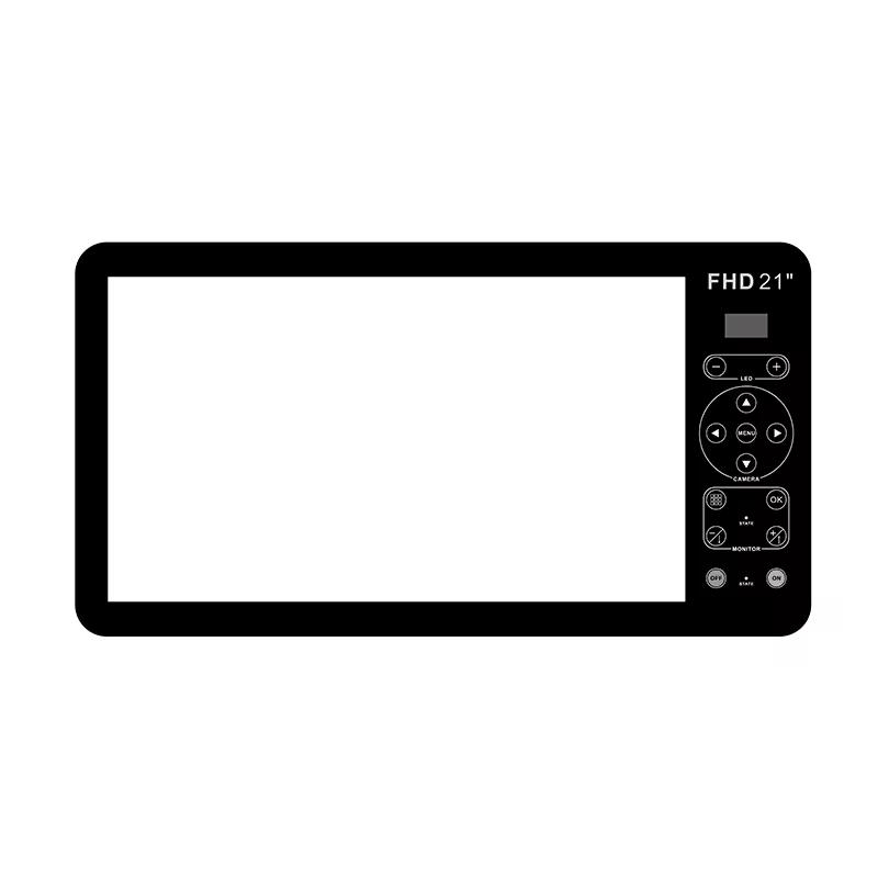 OEM Billboard Display Screen Cover Glass Touch Glass Panel Tempered Glass for Screen with Ar / Af