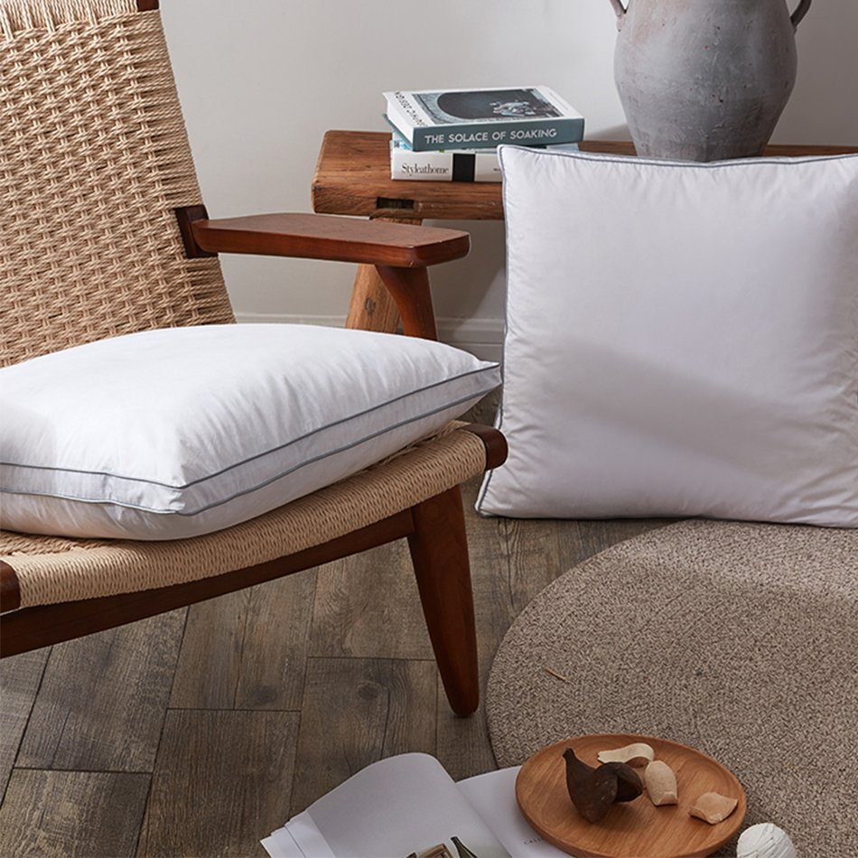 China Manufacturer Wholesale Hot Sale Microfiber Polyester Fiber Pillow Hotel Quality Double Stitching Bed Pillows