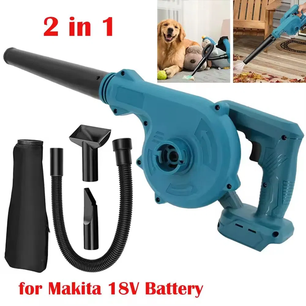 2-in-1 Electric Cordless Leaf Blower & Vacuum Portable with Battery Charger Blowers Product