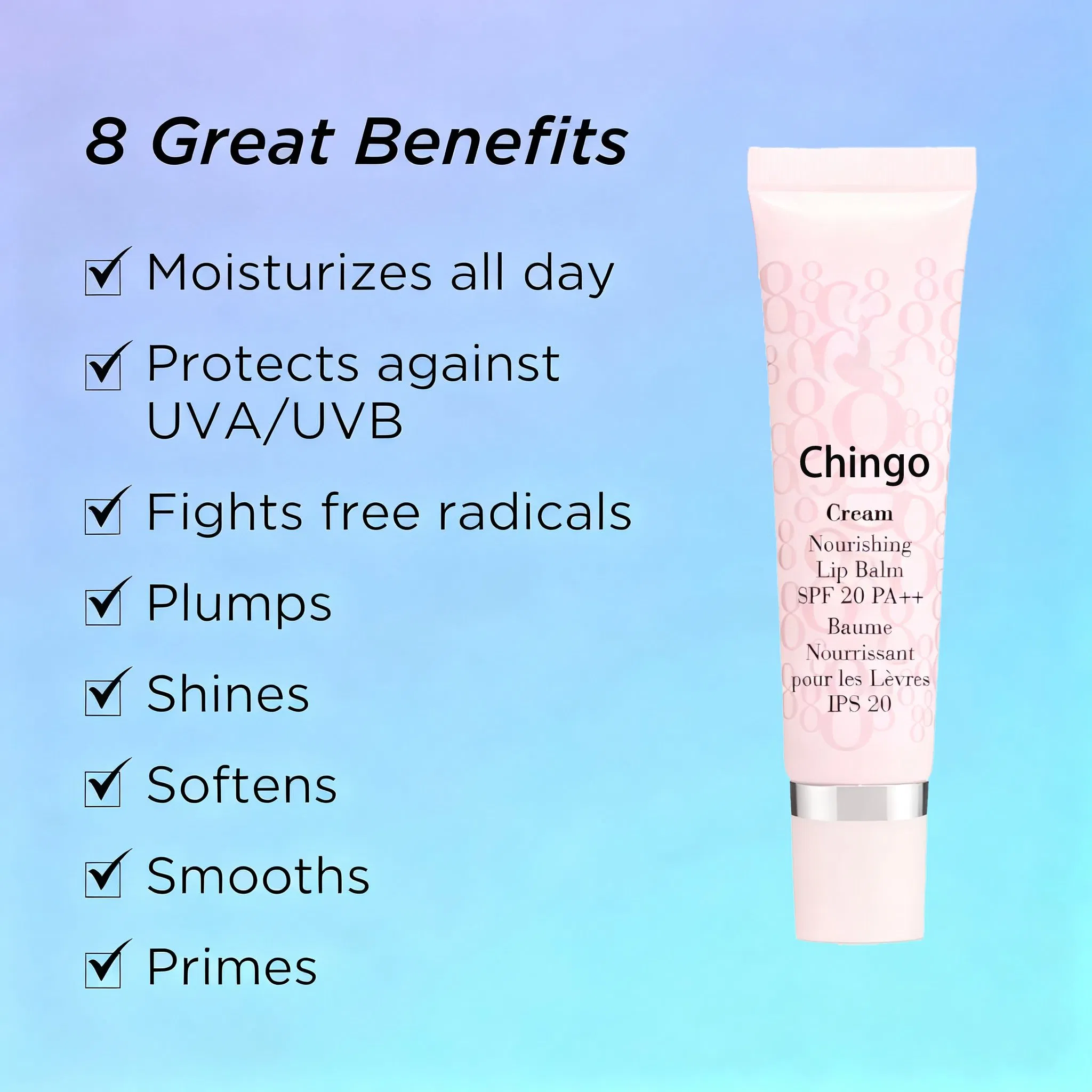 Herbal Lip Care Plant Extracts Moisturize Chapped Lips Gentle Lip Balm