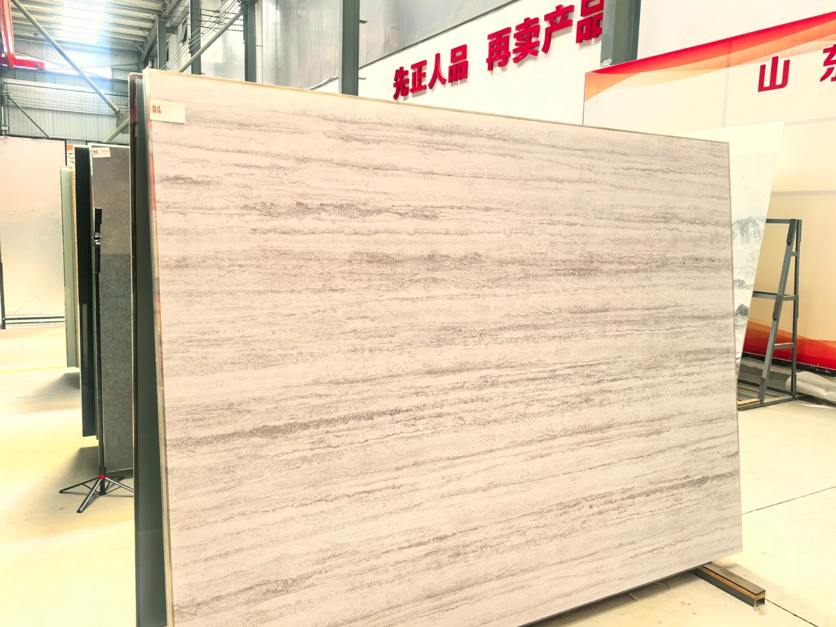 High Quality High Tempered Marble Color Glaze Glass