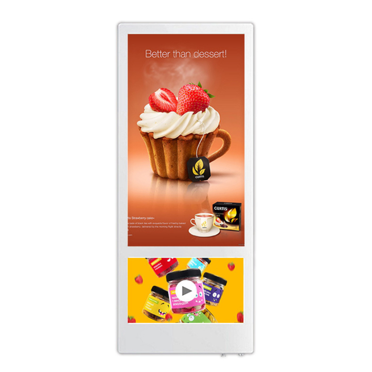 2022 New Arrival 32/43/55 Inch Floor Stand Advertisement Display All in One PC Kiosk Mall Kiosk