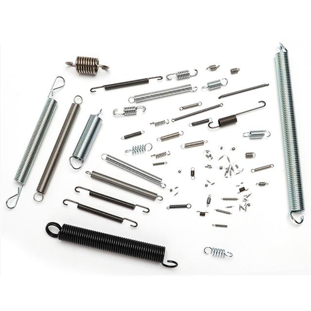 OEM Manufacturer Custom Metal Carbon Steel Stainless Steel 304 Long Coil Double Hook Tension Spring Extension Spring