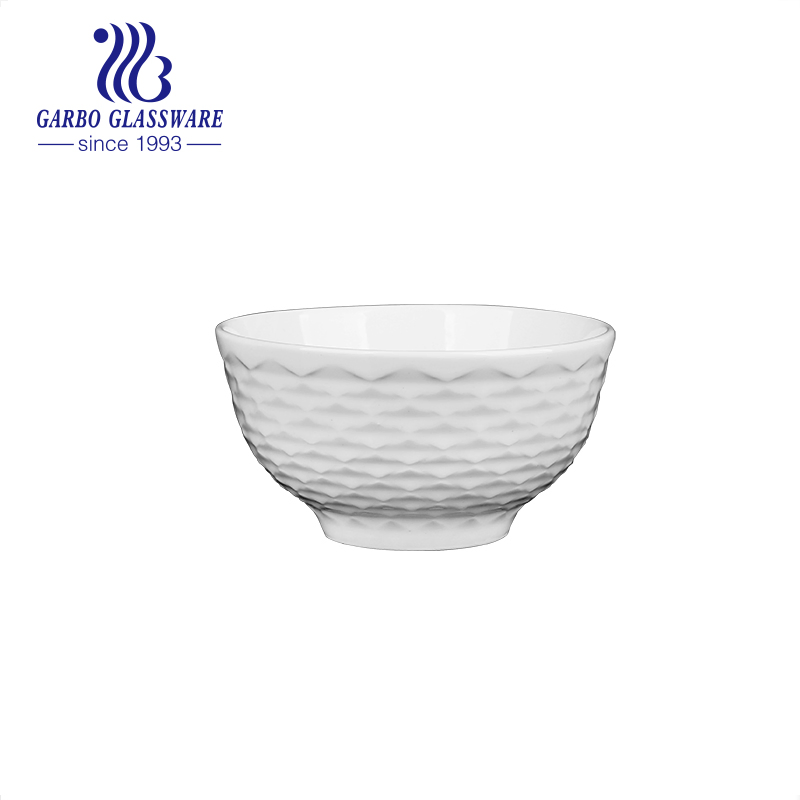 Premium Quality 4.5 Inch Stoneware Rice Bowl Collection for Rstaurants