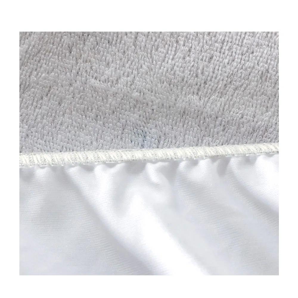 Popular and Hot Sale Waterproof and Easy Care Bamboo Mattress Protector with Smooth Antibacterial Material for Bedding and Hotel