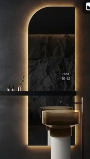 Elegant LED Illuminated Dressing Mirror for Luxurious Bathrooms