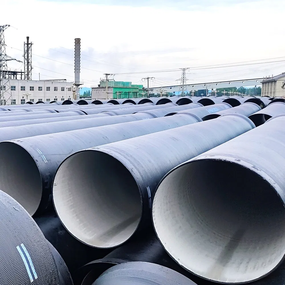 Hot Sale Pn16 Pn25 K8/K9 C25 C30 C40 Water Supply Pressure Ductile Iron Pipe Class K9 Price Cast Iron Pipe Manufacturers Ductile Iron Pipe