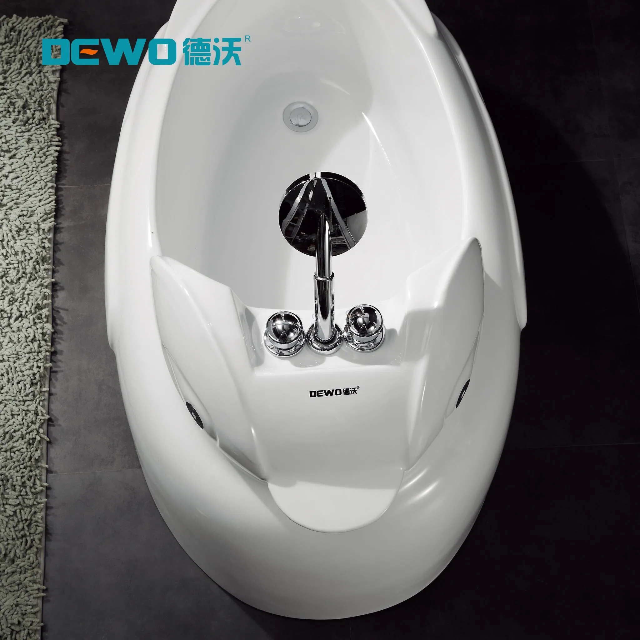 Детская ванна в форме утёнка 1.2 м с краном