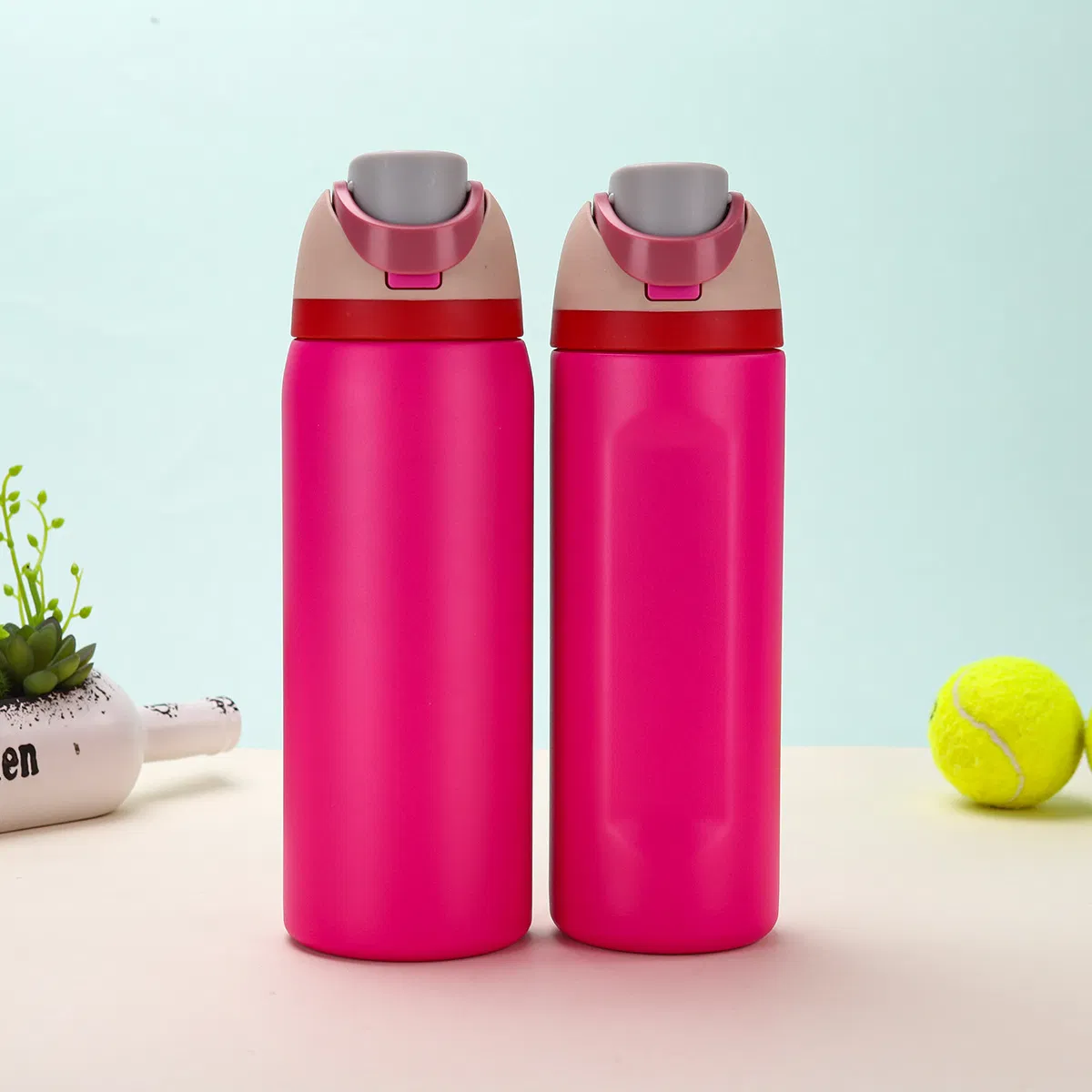 304 Stainless Steel Thermal Outdoor Portable with Handle Sports Water Cup Bottle