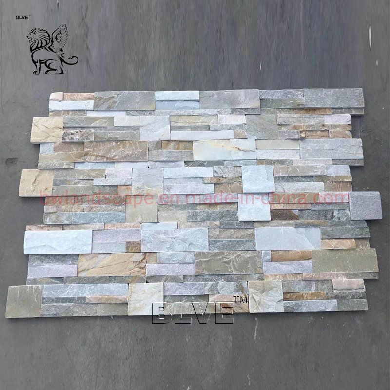 Blve House Rust Exterior Wall Stone Veneer Outdoor Natural Culture Stone Slab Cladding