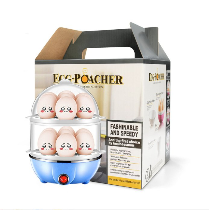 Rapid Egg Cooker for Hard Boiled Eggs, Poached Eggs, Scrambled Eggs