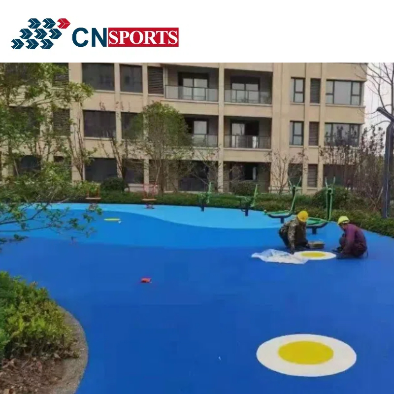 Non-Toxic All Weather Available Anti UV Children Playground Use EPDM Granules