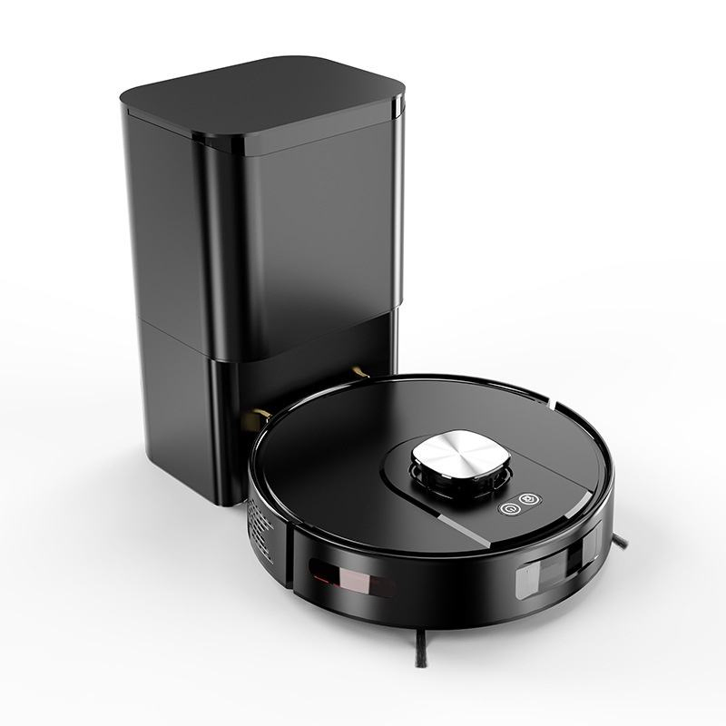 3-in-1 Lds Laser Robot Vacuum Cleaner for Pet Hair & Carpets, Laser Navigation Robot Vacuum