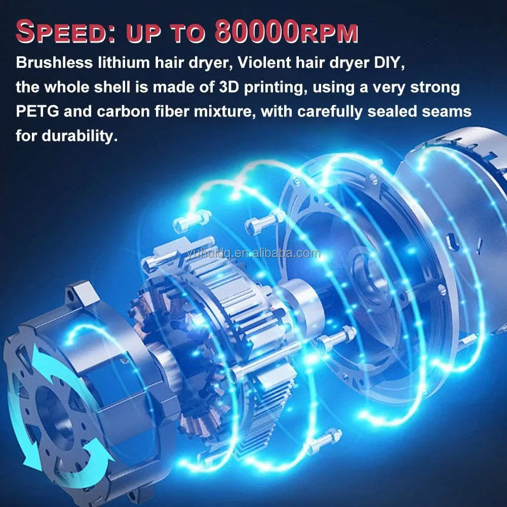 2025 New Design Powerful Turbofan Mini Strong Fan House Cleaning Handy Jet Outdoor Cooking Air Duster