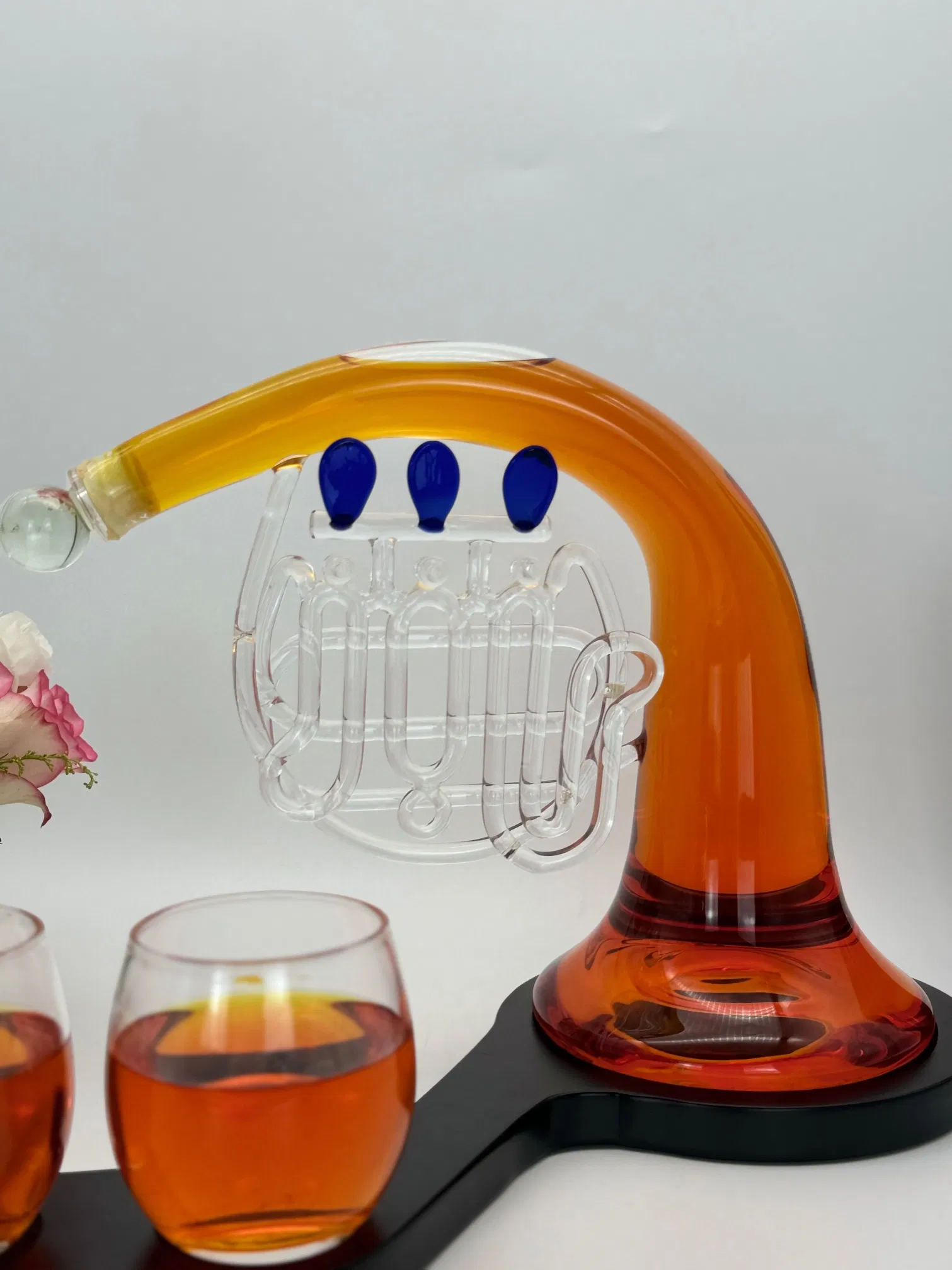 Clear Glass Decanter Set for Wine and Whisky - Newauto