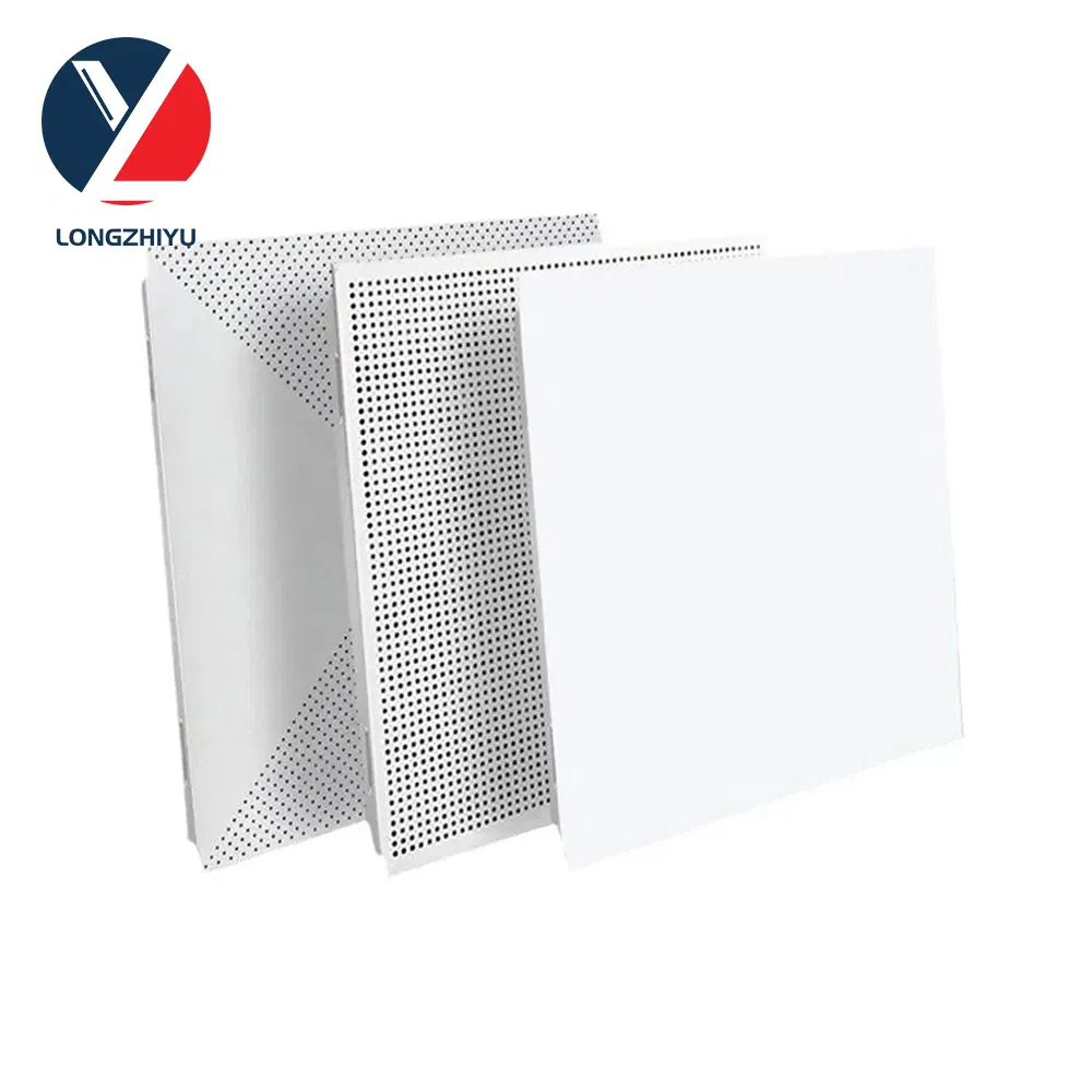 Metal Ceiling Decoration Mesh Perforated Designs Metal 2X2 Pop Modern Aluminium Strech Guesset Ceilings Aluminum Clip in Ceiling