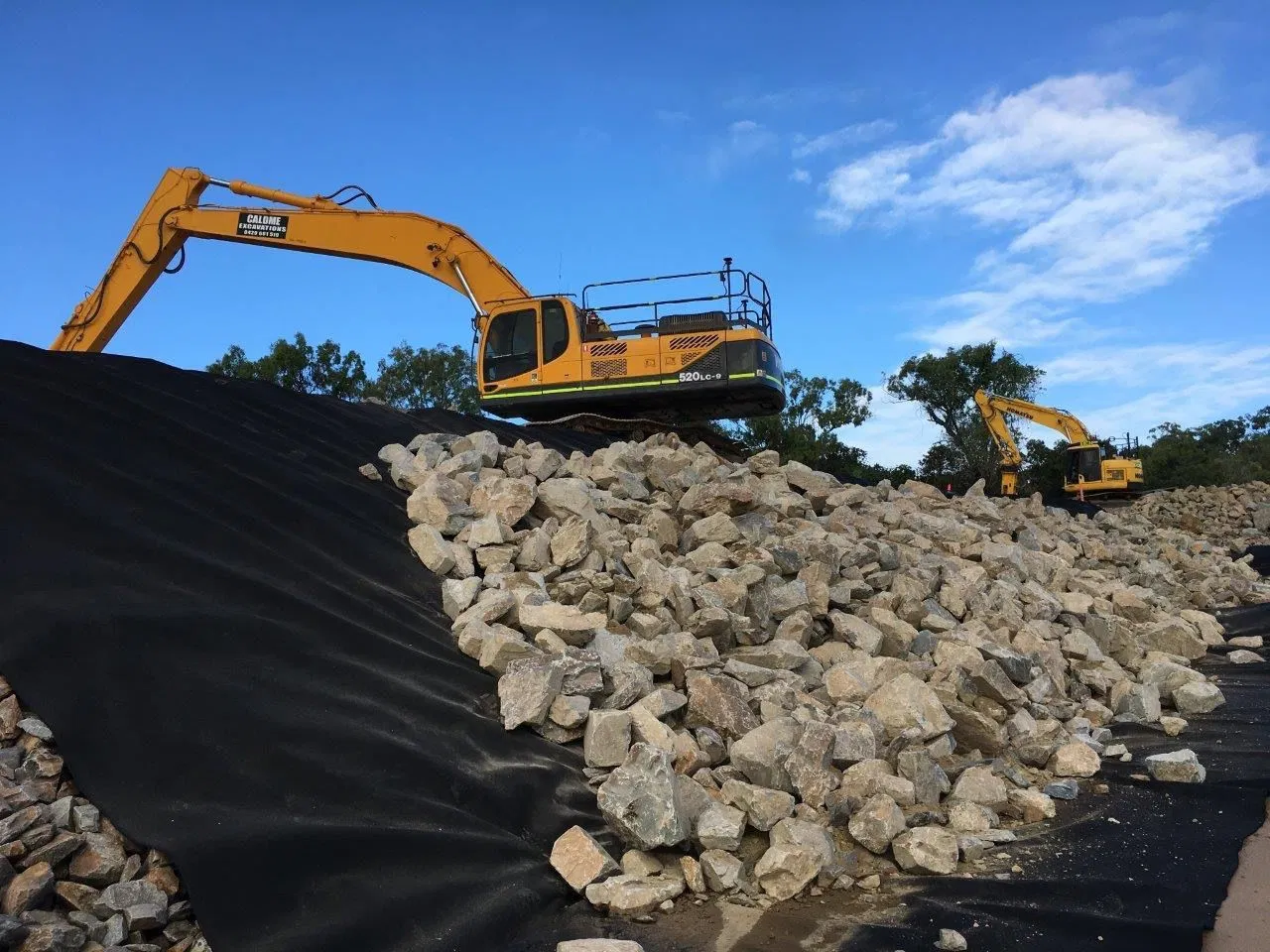 Needle-Punched Geotextiles 100% Polypropylene Staple Fibers