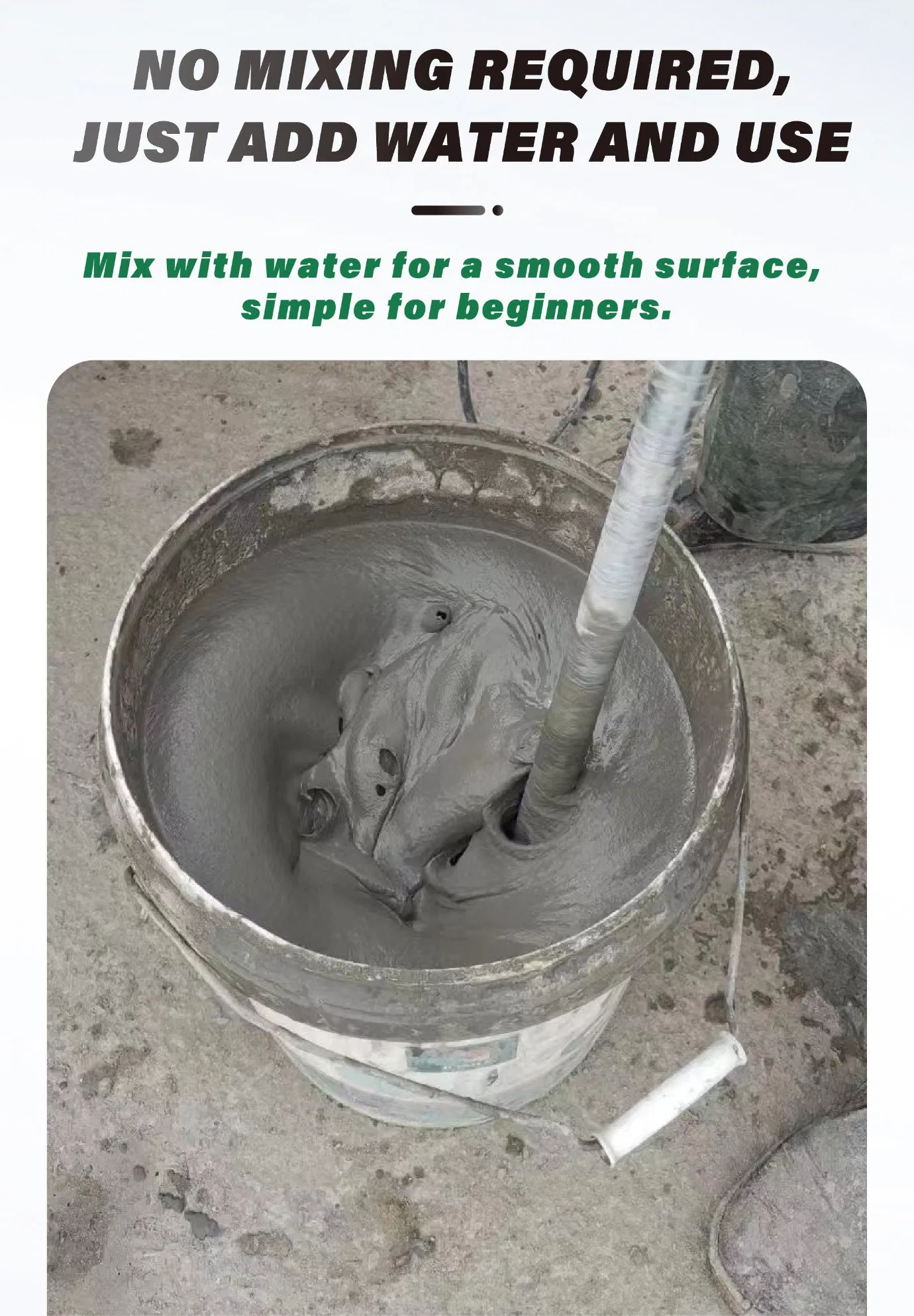 Quick-Firming Self-Flattening Mortar Blend Provide a Soild Foundation