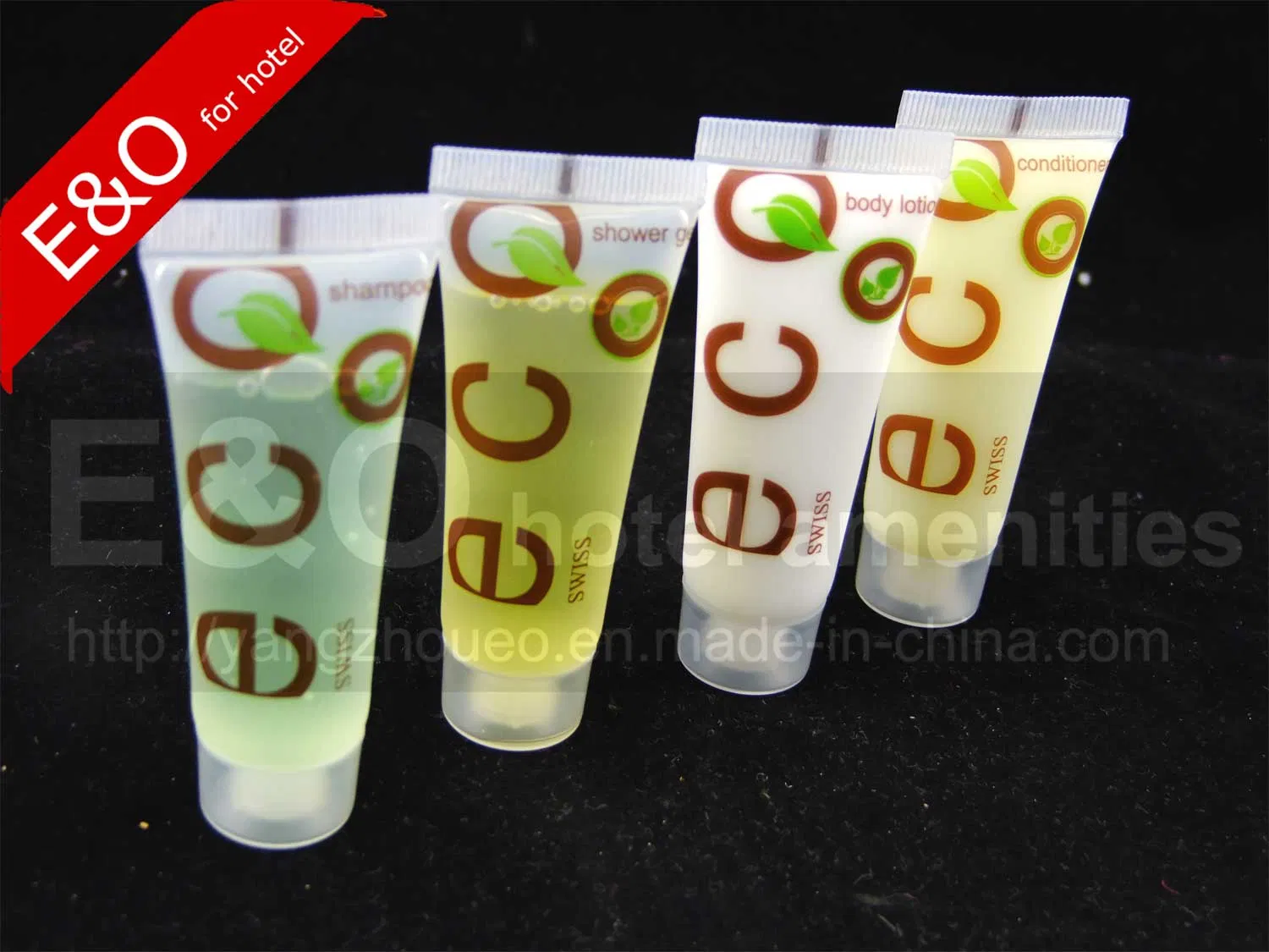 Disposable Hot Sale Eco Hotel Amenities Set with Kraft Paper Package