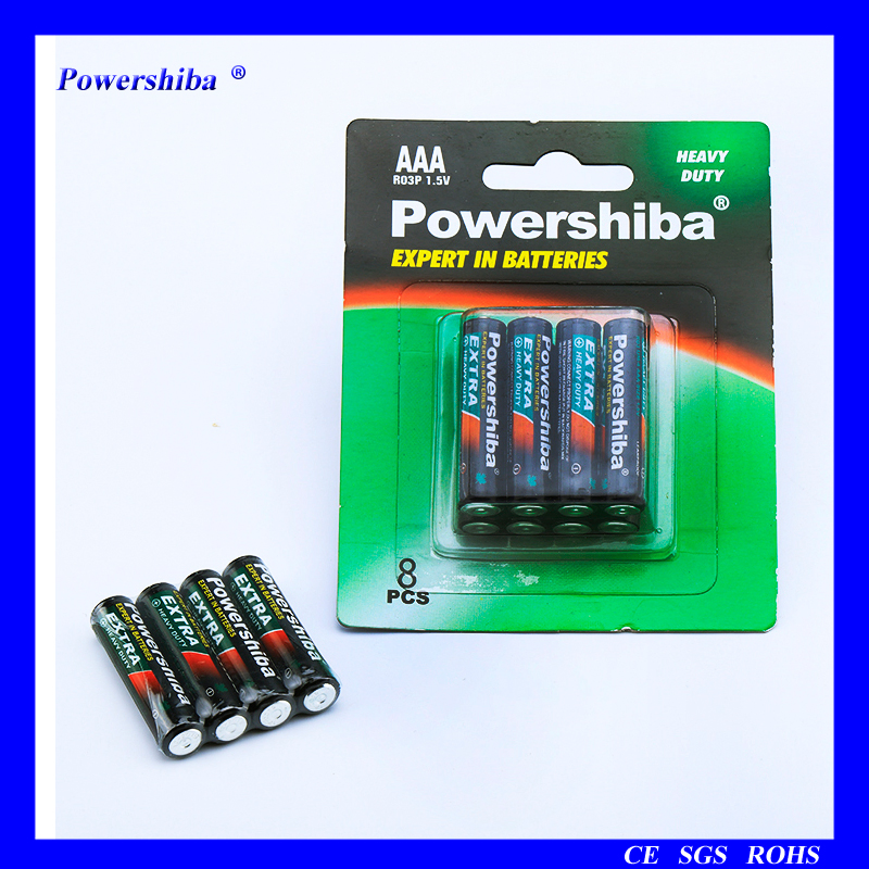 Батарейка AAA цинковая R03 Powershiba