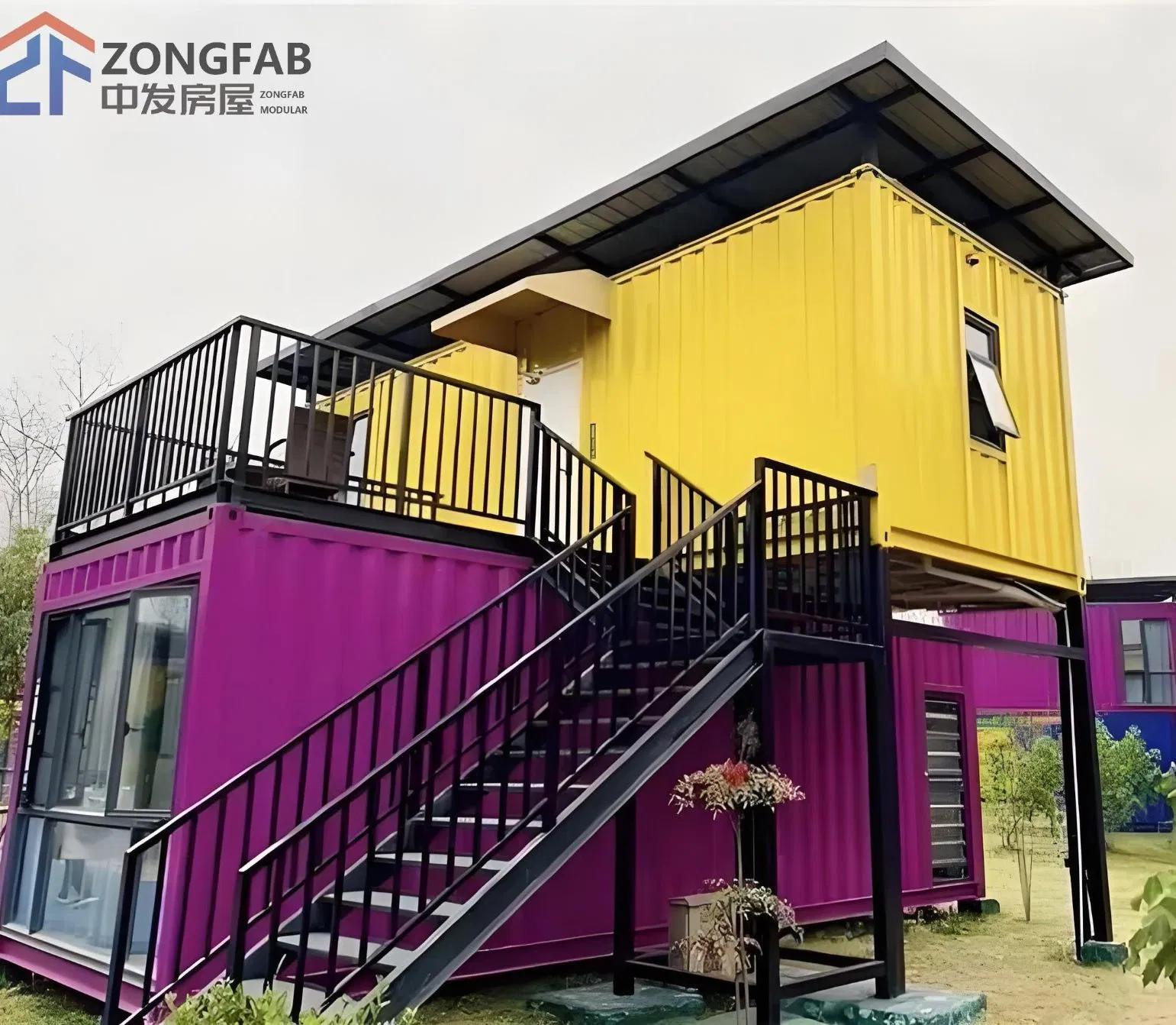 Commercial Business Mobile Modular Container House for Villas Living Homes