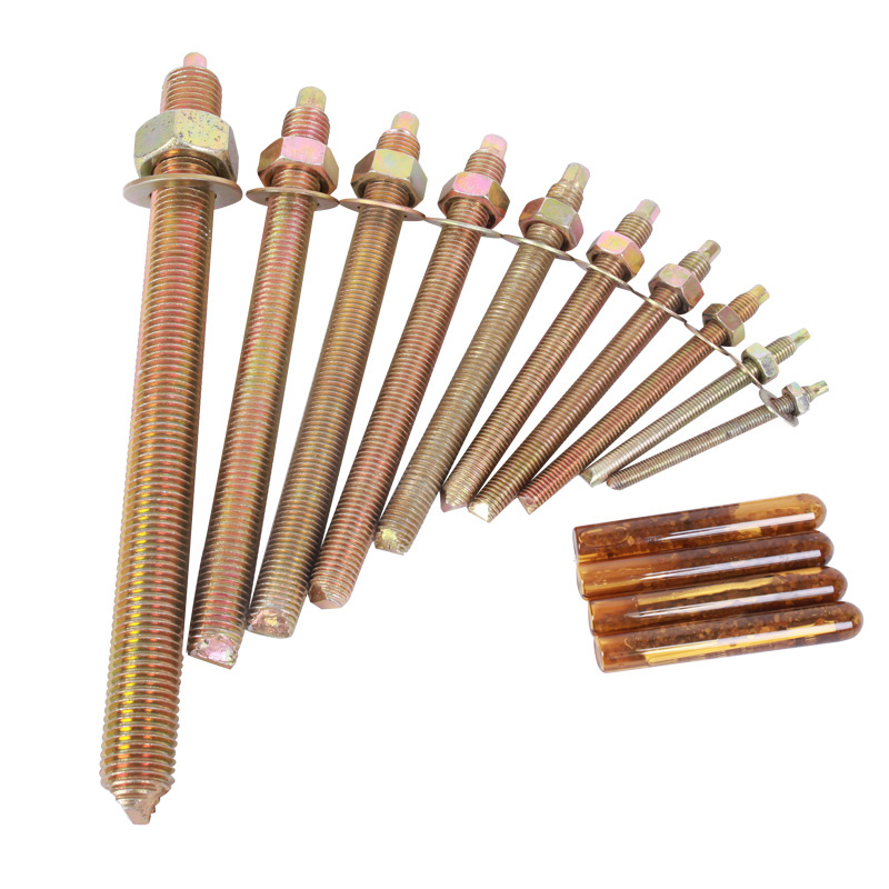 Grade 8.8 High Strength Galvanized Expansion Screw Chemical Anchor Bolt for Concrete