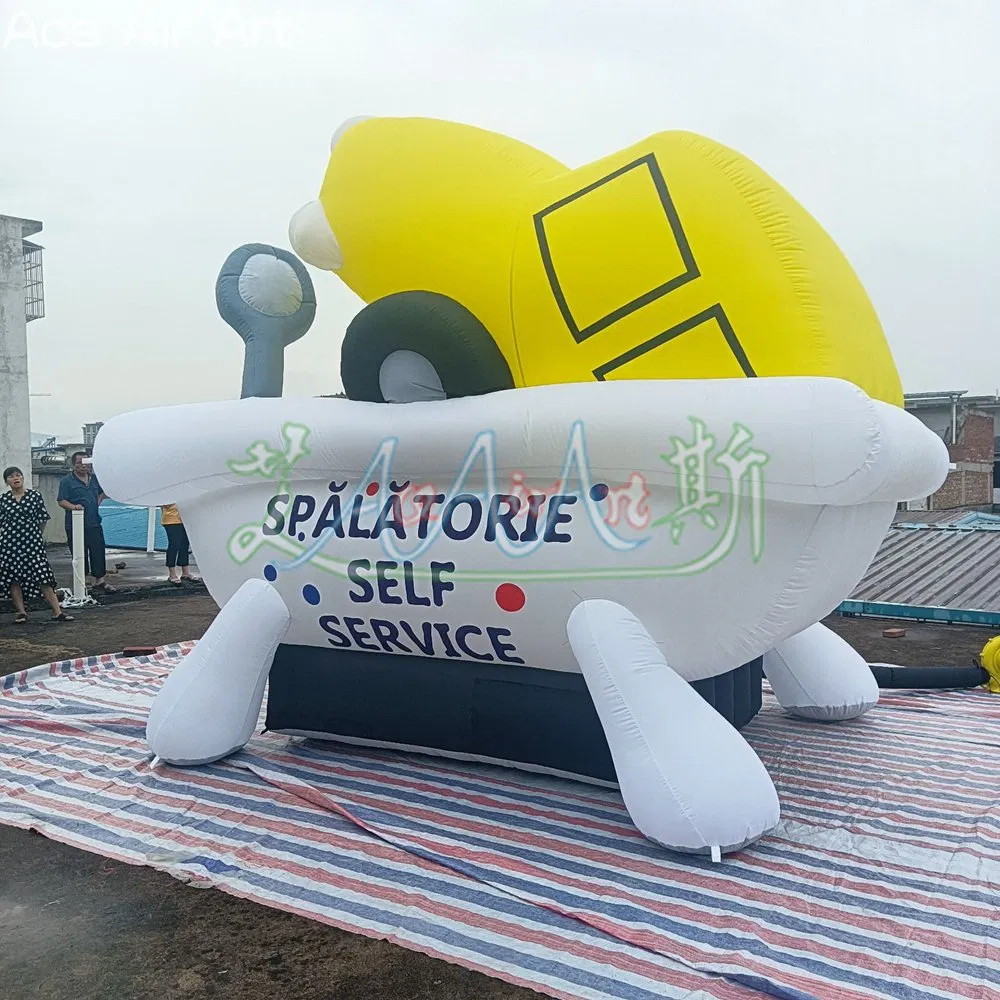 Custom Car Wash Inflatable Prop, Commercial Promotion & Grand Opening Eye-Catching Inflatable Display