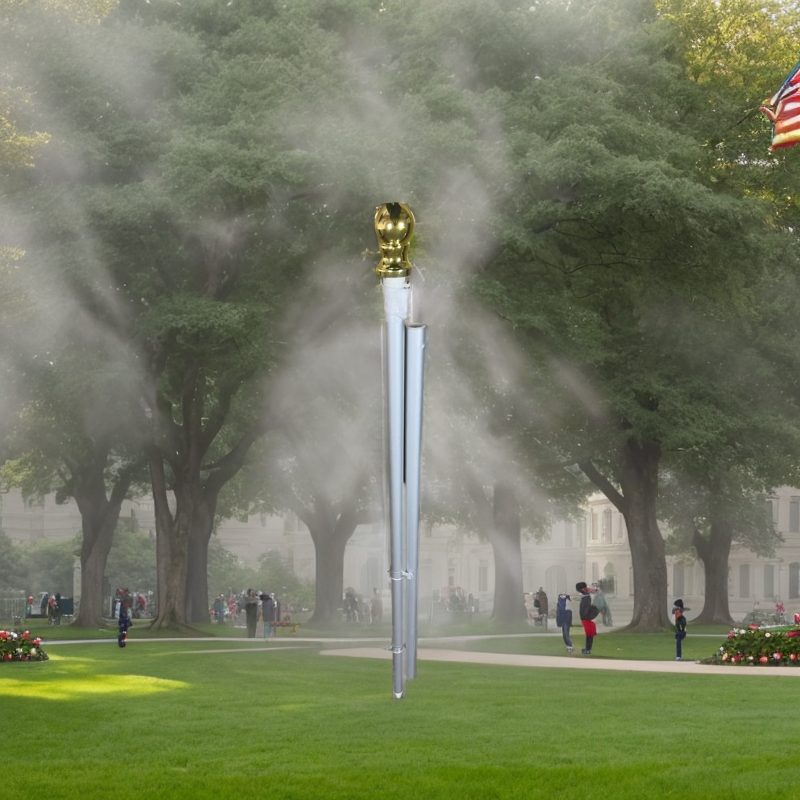 Durable 18-25mm Rotating Flag Pole Display