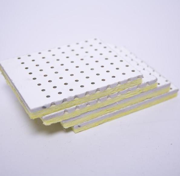 Fiberglass Thermal Insulation Gypsum/Plaster Acoustic Ceiling Board