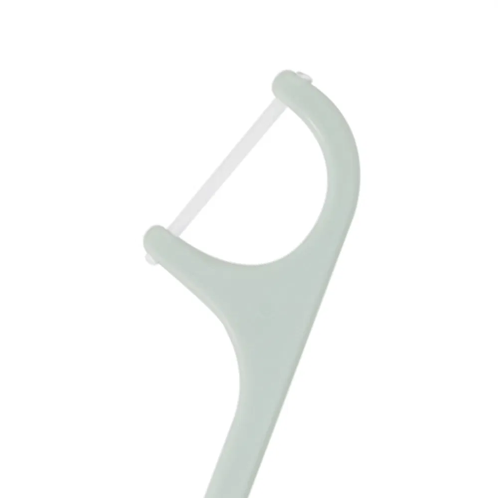 Af-115-1 Customized Bag Packing 2 in 1 Dental Flosspick Type-B
