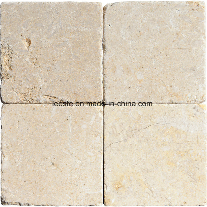Low Price Natural Floor Tile Wall Tile Mocha Cream Beige Limestone