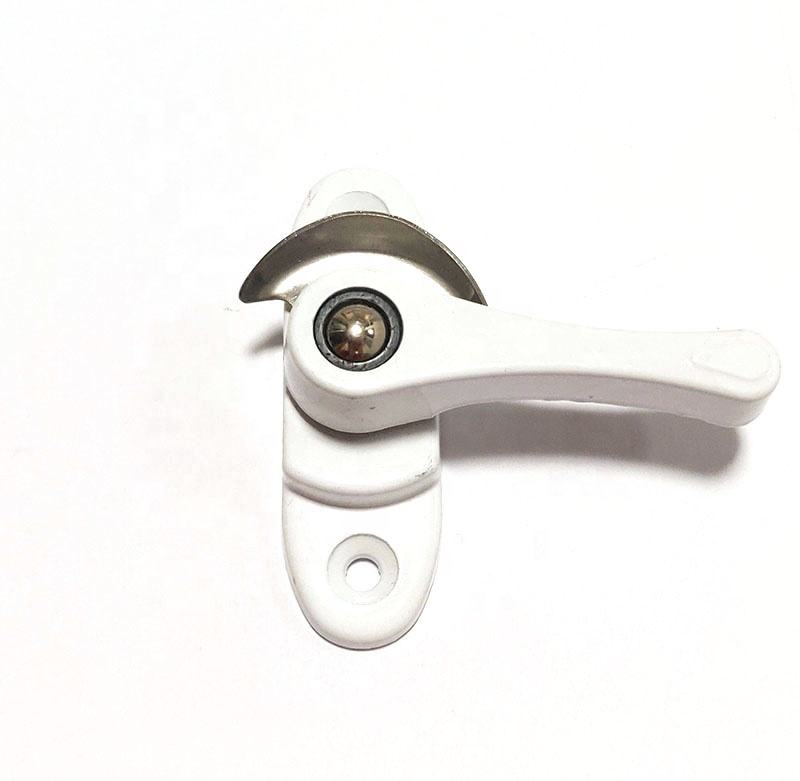 UPVC Sliding Aluminium Alloy Window Modern Crescent Lock with Iron Hook