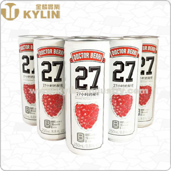 Bulk Wholesales 250ml Short Aluminum Can Tropical Fruit Juice Can Do Brand