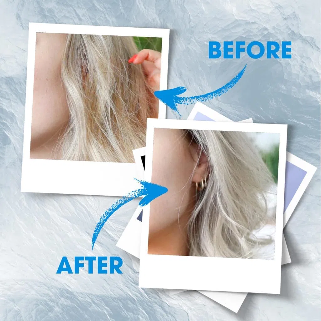 Frizz-Free Conditioner Smooth Tame Unruly Hair Soften