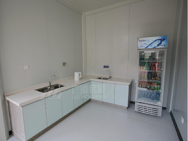 Factory Customized 2 Layer Flat Pack Container for Temporary Guard Station Capsule Container House Portable Prefab House Mobile Home