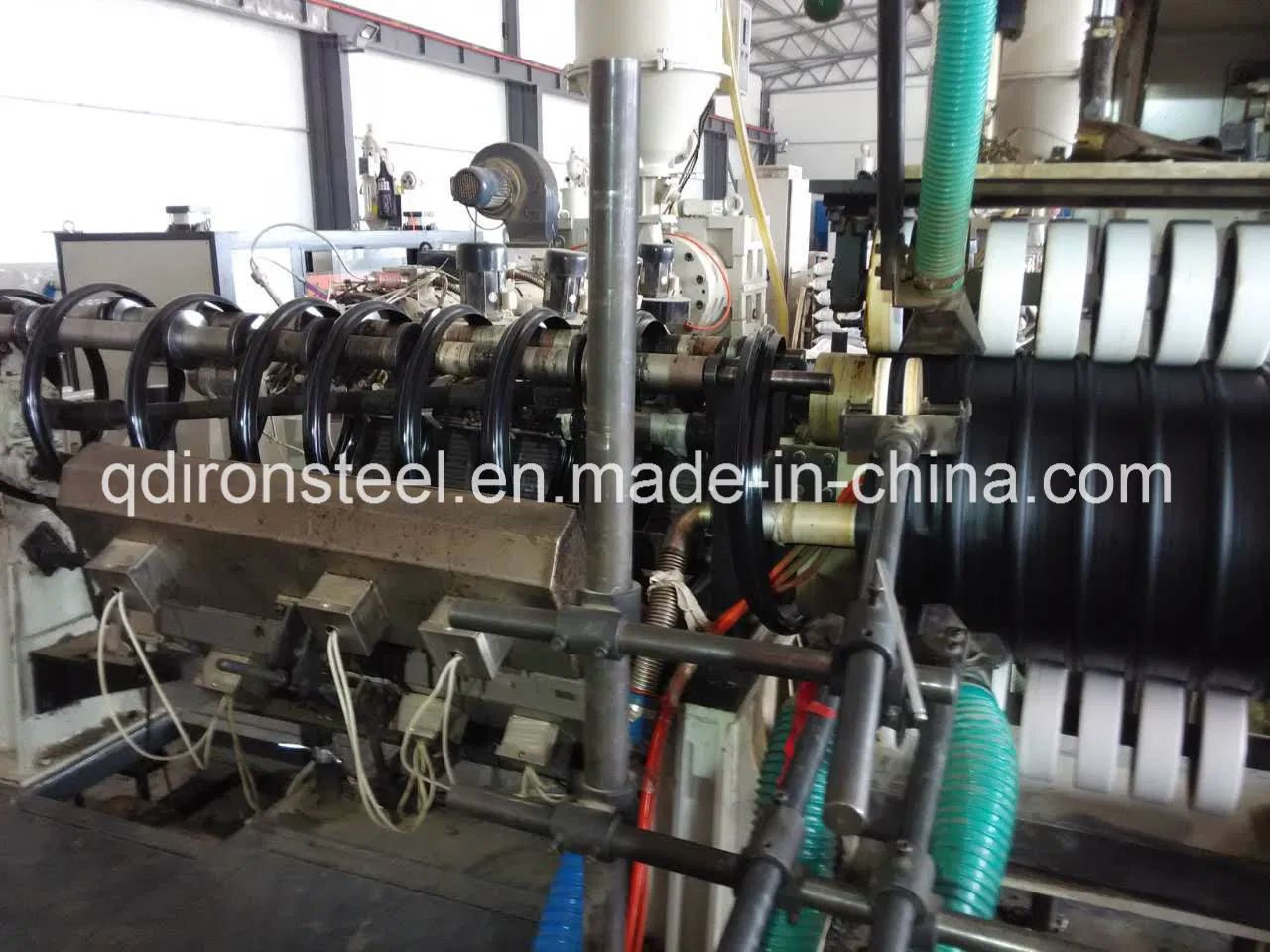 Гофрированная труба HDPE со стальным армированием