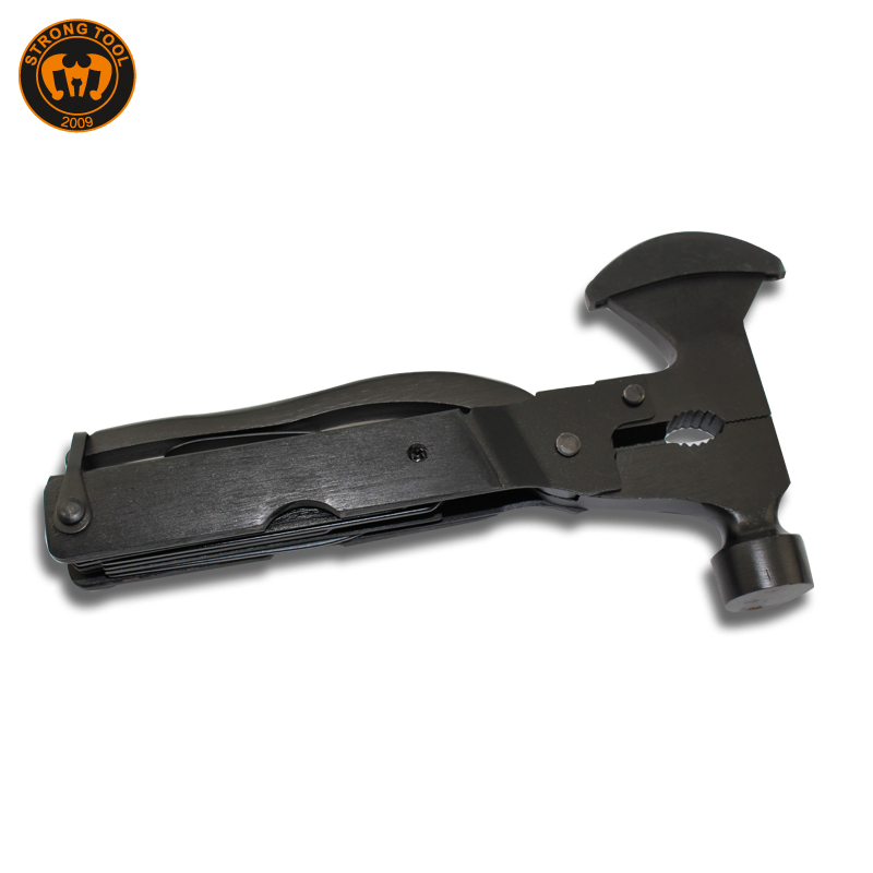 High Grade Multi Function Hammer Black Coating Stainless Steel Tools Survival Hatchet Axes